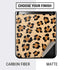 Leopard Spots Print Galaxy Z Flip Skin
