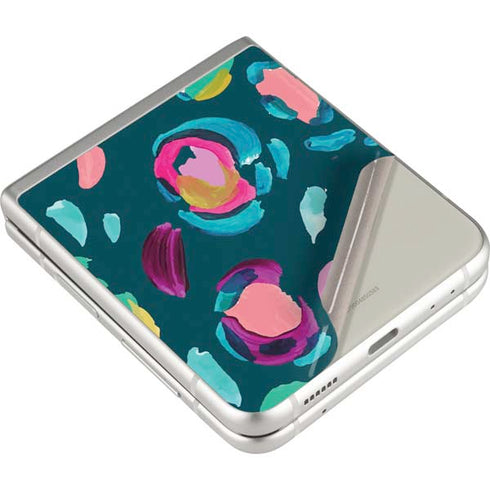 Etta Vee Leopard Spots Galaxy Z Flip3 5G Skin