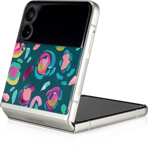 Etta Vee Leopard Spots Galaxy Z Flip3 5G Skin