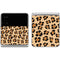 Leopard Spots Print Galaxy Z Flip4 5G Skin