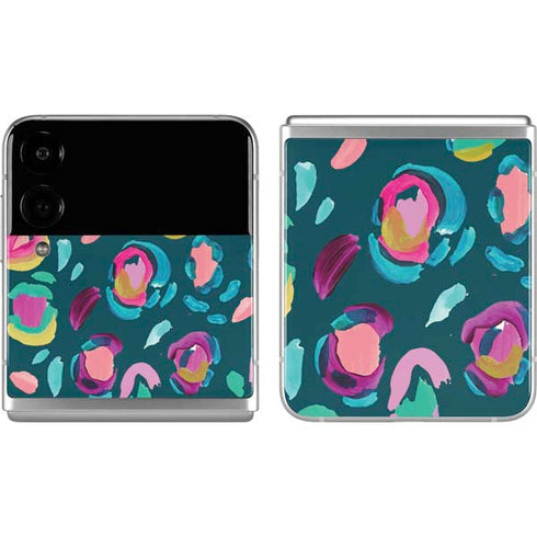 Etta Vee Leopard Spots Galaxy Z Flip4 5G Skin