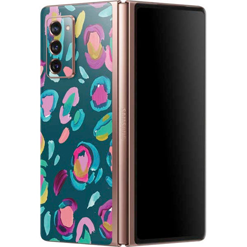 Etta Vee Leopard Spots Galaxy Z Fold2 5G Skin