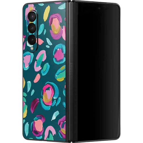 Etta Vee Leopard Spots Galaxy Z Fold3 5G Skin