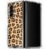 Leopard Spots Print Galaxy Z Fold4 5G Clear Case