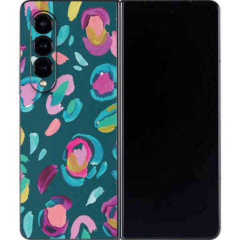 Etta Vee Leopard Spots Galaxy Z Fold4 5G Skin