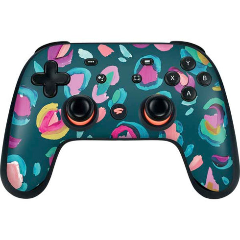 Etta Vee Leopard Spots Google Stadia Controller Skin