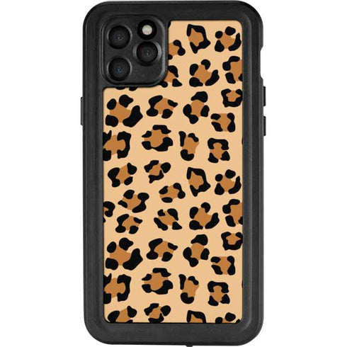 Leopard Spots Print iPhone 11 Pro Max Waterproof Case