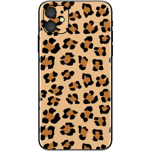 Leopard Spots Print iPhone 11 Skin