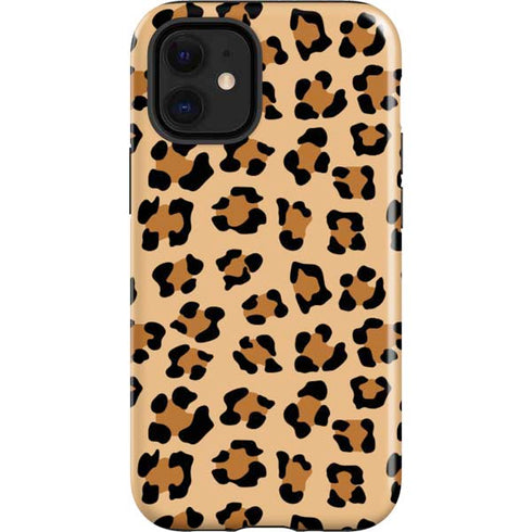 Leopard Spots Print iPhone 12 Mini Impact Case