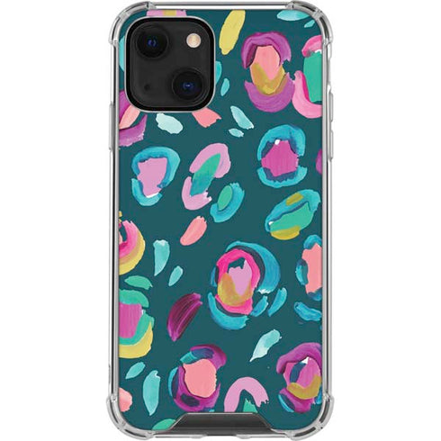 Etta Vee Leopard Spots iPhone 14 Clear Case