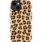 Leopard Spots Print iPhone 14 Plus Impact Case