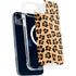 Leopard Spots Print iPhone 15 Plus MagSafe Case