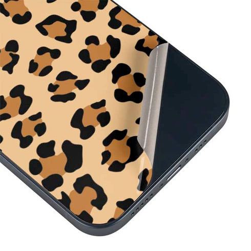 Leopard Spots Print iPhone 14 Plus Skin