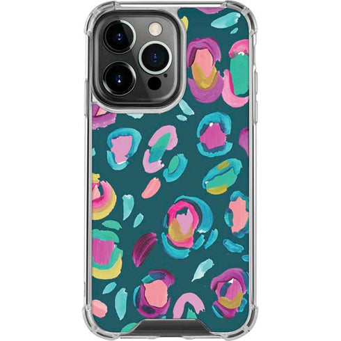 Leopard Spots by Etta Vee iPhone 15 Pro Clear Case