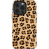 Leopard Spots Print iPhone 14 Pro Impact Case