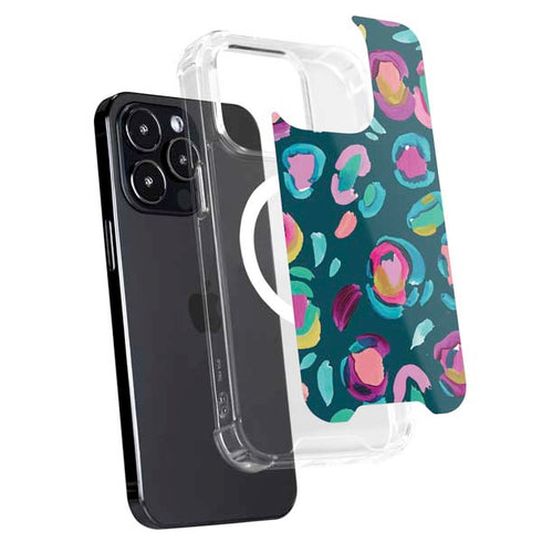 Etta Vee Leopard Spots iPhone 14 Pro MagSafe Case