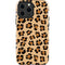 Leopard Spots Print iPhone 14 Pro Max Impact Case