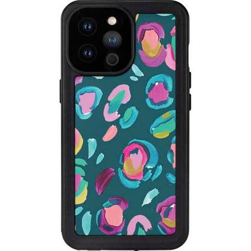 Etta Vee Leopard Spots iPhone 14 Pro Max Waterproof Case