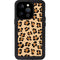 Leopard Spots Print iPhone 14 Pro Waterproof Case