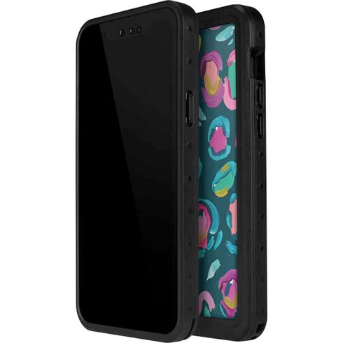 Leopard Spots by Etta Vee iPhone 15 Plus Waterproof Case