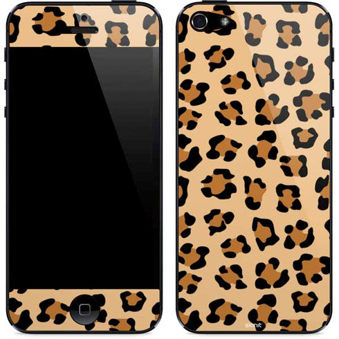 Leopard Spots Print iPhone 5/5s/5SE Skin