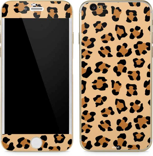 Leopard Spots Print iPhone 6/6s Skin
