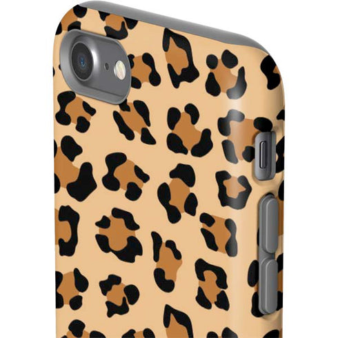 Leopard Spots Print iPhone SE (2nd & 3rd Gen) Pro Case