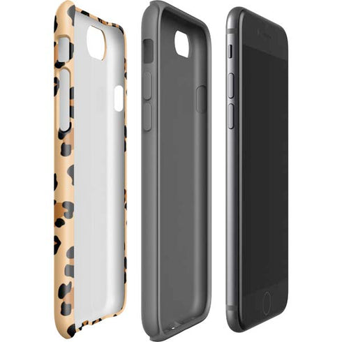 Leopard Spots Print iPhone SE (2nd & 3rd Gen) Pro Case