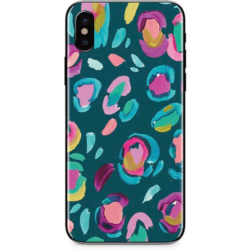Etta Vee Leopard Spots iPhone X Skin