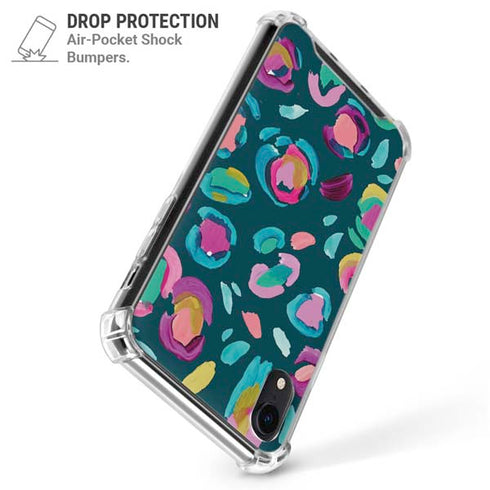 Leopard Spots by Etta Vee iPhone XR Clear Case