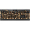 Leopard Spots Print K95 RGB PLATINUM Mechanical Gaming Keyboard Skin