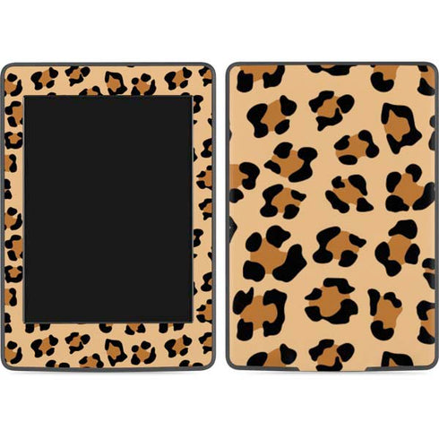 Leopard Spots Print Amazon Kindle Skin