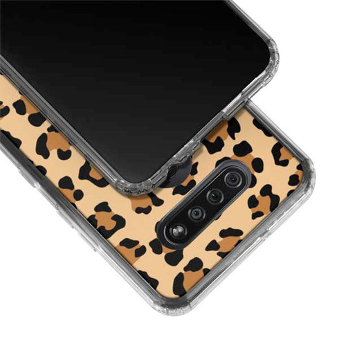 Leopard Spots Print LG K51/Q51 Clear Case