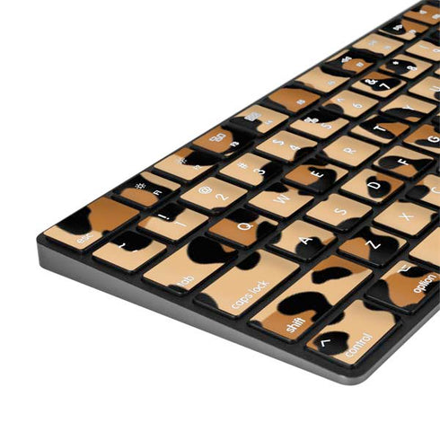 Leopard Spots Print Magic Keyboard with Numeric Keypad Skin