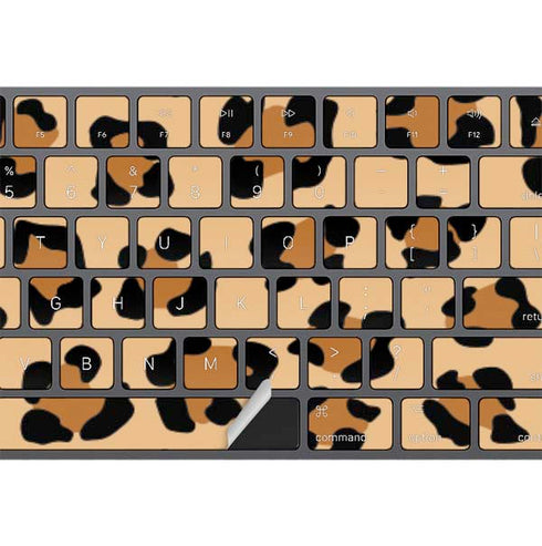 Leopard Spots Print Magic Keyboard with Numeric Keypad Skin