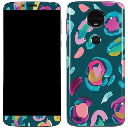Etta Vee Leopard Spots Moto E5 Plus Skin