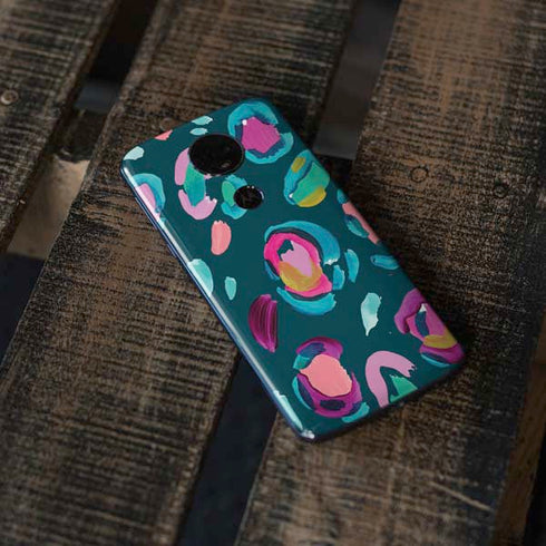 Etta Vee Leopard Spots Moto E5 Plus Skin