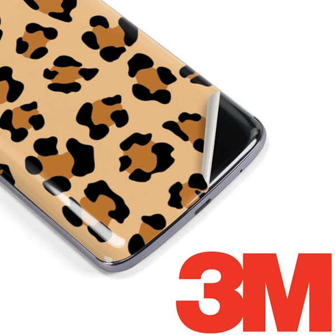 Leopard Spots Print Moto E5 Plus Skin