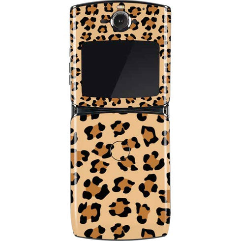 Leopard Spots Print Motorola RAZR Skin