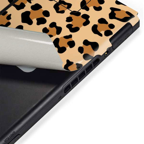 Leopard Spots Print Nintendo Switch Bundle Skin