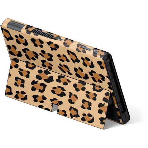 Leopard Spots Print Nintendo Switch OLED (2021) Skin