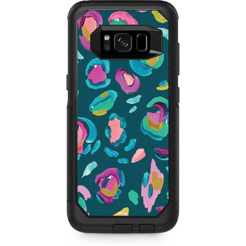 Etta Vee Leopard Spots Otterbox Commuter Galaxy Skin