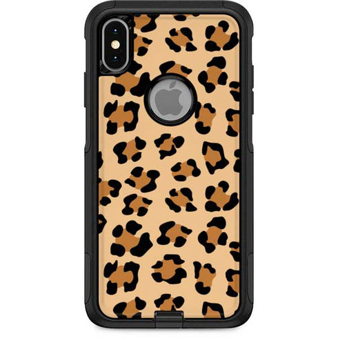 Leopard Spots Print Otterbox Commuter iPhone Skin