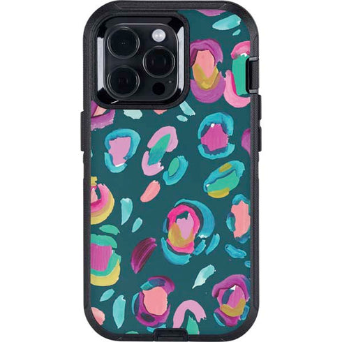 Leopard Spots by Etta Vee Otterbox Defender iPhone Skin
