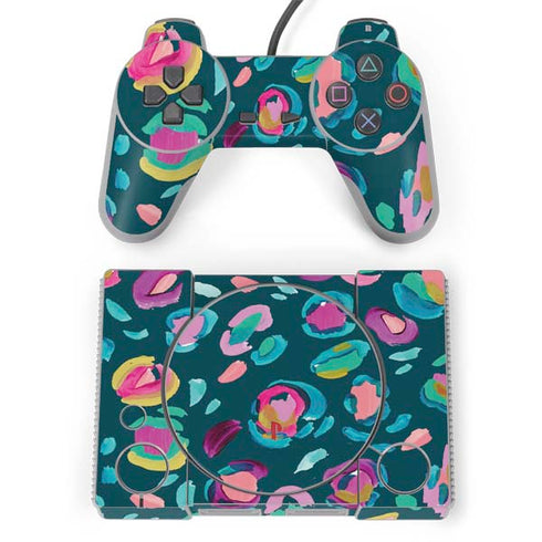 Etta Vee Leopard Spots PlayStation Classic Bundle Skin