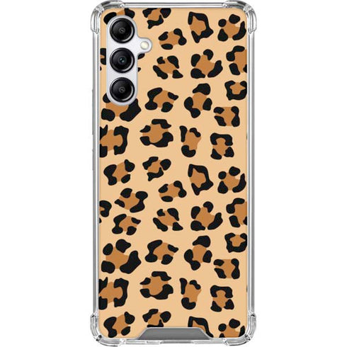 Leopard Spots Print Galaxy A15 5G Clear Case