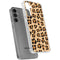 Leopard Spots Print Galaxy S24 Plus Clear Case