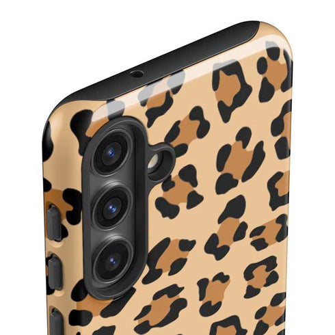 Leopard Spots Print Galaxy S24 Plus Impact Case