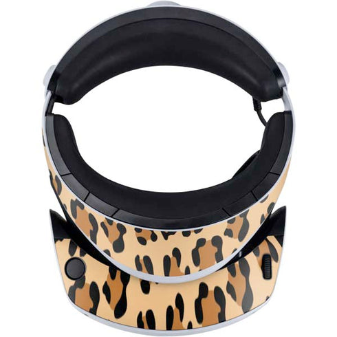 Leopard Spots Print PlayStation VR2 Skin