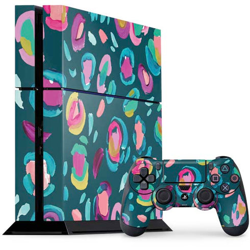 Etta Vee Leopard Spots PS4 Console and Controller Bundle Skin